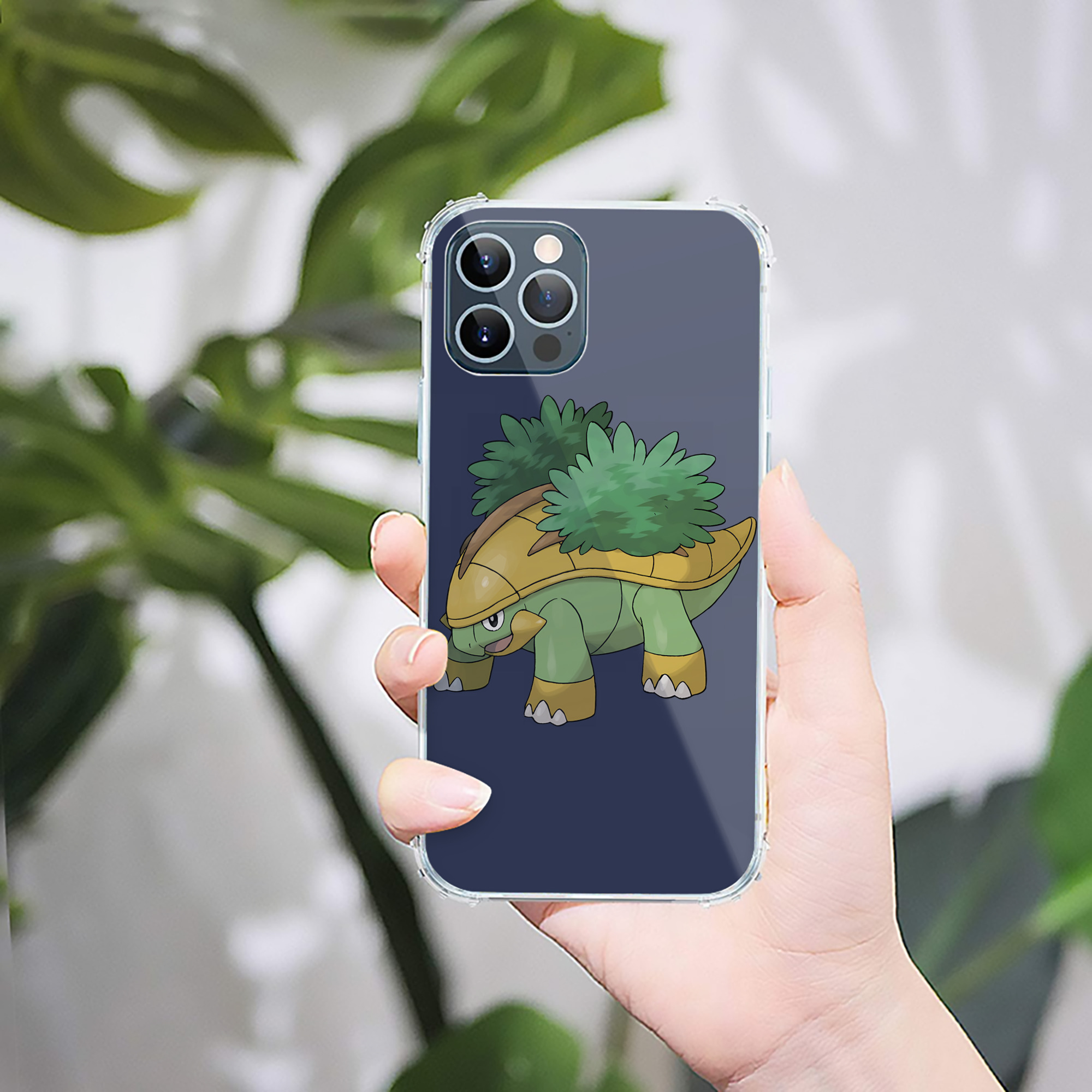 （画像用） ポケットモンスター Pokémon 【iPhone 12シリーズ対応】透明スマホケース（クリアソフトケース）